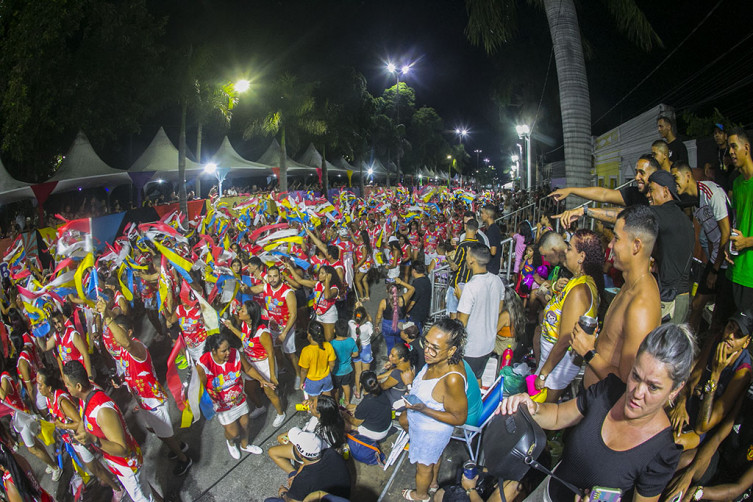 Desfile dos blocos oficiais leva alegria e homenagens para a Passarela do Samba