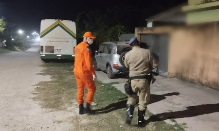 Criança engasga com bala e é socorrida pelos Bombeiros