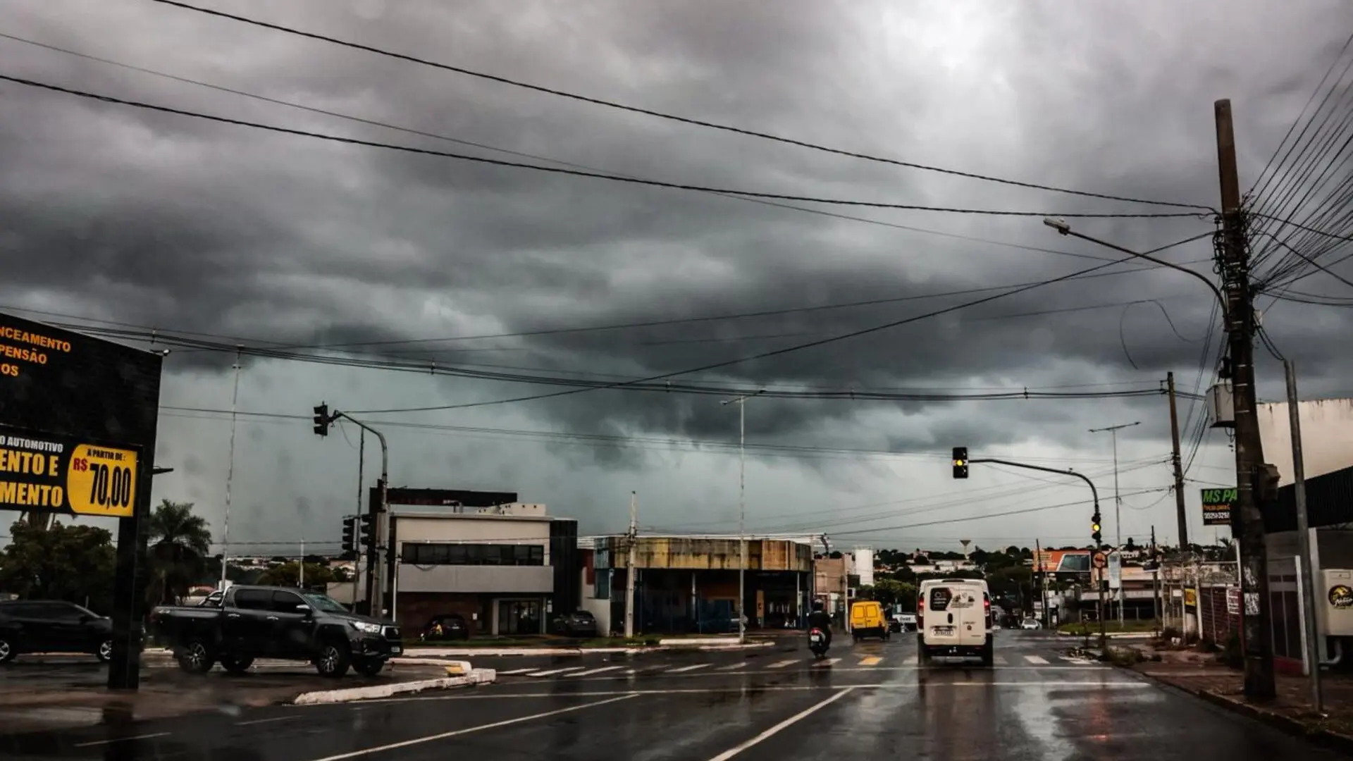 Ciclone extratropical favorecerá temporais nos próximos dias em MS